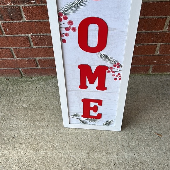 “Welcome“ Holiday Christmas sign - Picture 7 of 7